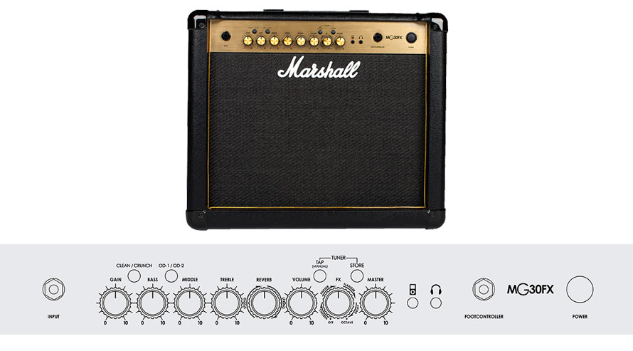 Amplificador Marshall MG30-GFX