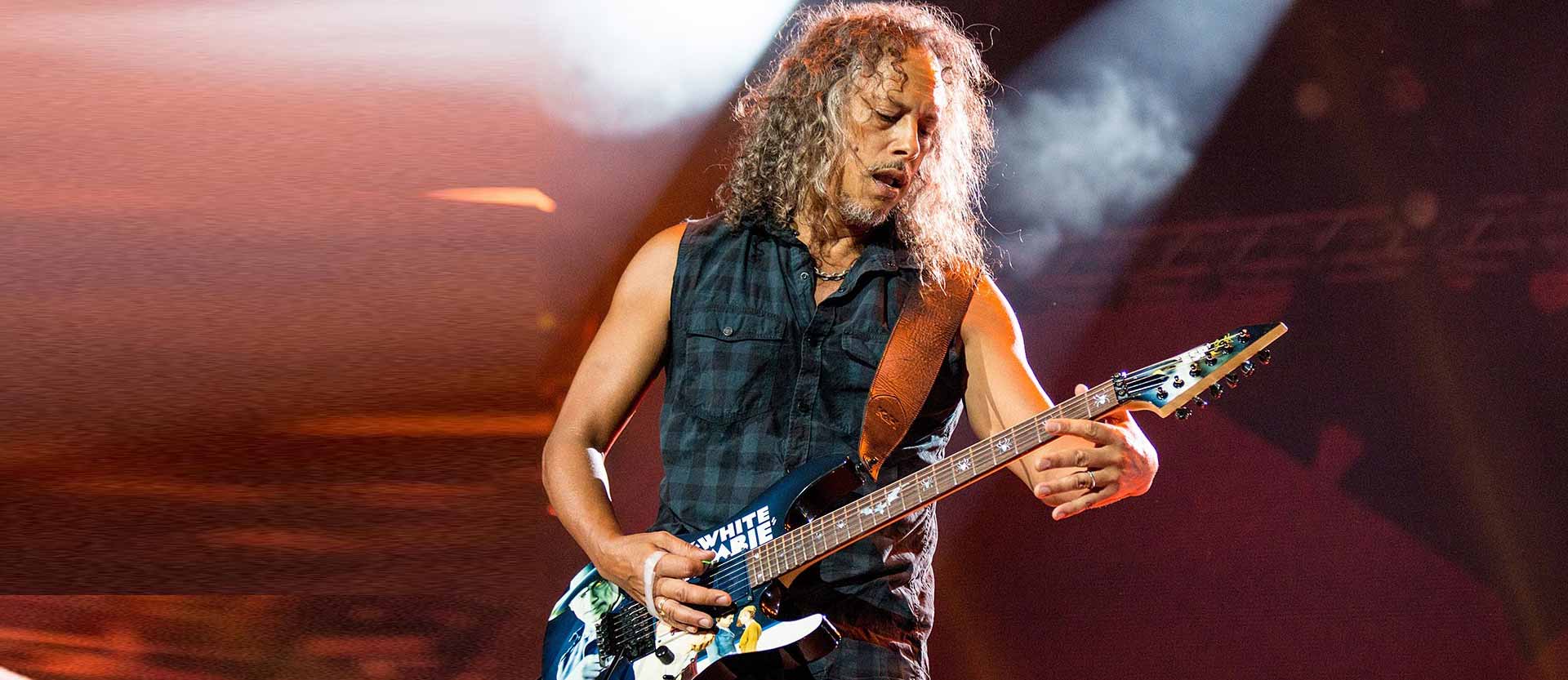 As guitarras ESP Signature do Kirk Hammett, da Metallica
